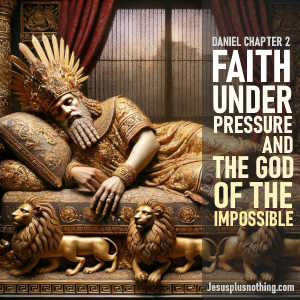 Daniel Chapter 2 bible study lesson faith under pressure