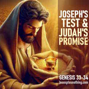 Genesis 43 44 Bible Study Lesson Joseph's test Judah's promise