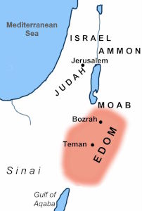 Bozrah Petra Edom Where Israel flees to