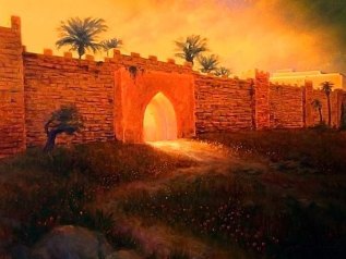 Gates of Jerusalem in days of Nehemiah
